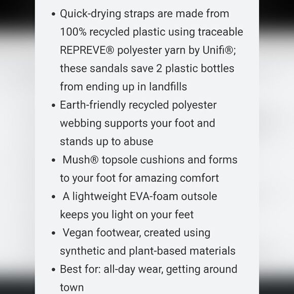 Teva Child Voya Flip Flop Sz 2 - Picture 8 of 8